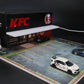 KFC Fast Food Diorama Set - 1:64 Scale