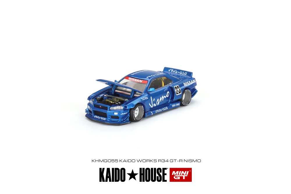 MiniGT - Nissan Skyline GT-R (R34) KAIDO Works V3 'Nismo'