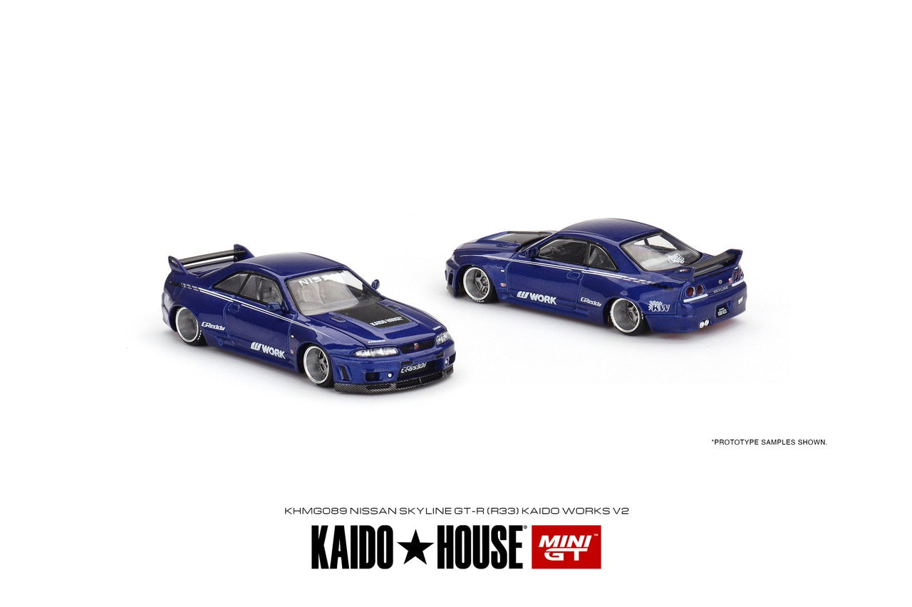 MiniGT Nissan Skyline GT-R (R33) Kaido Works V2