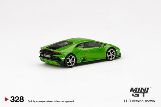 MiniGT - Lamborghini Huracán EVO Verde Mantis