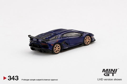 MiniGT - Lamborghini Aventador SVJ Viola Aletheia