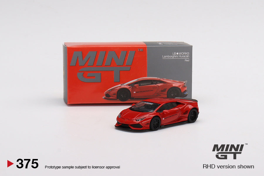 MiniGT - LB WORKS Lamborghini Huracan ver. 2 Red