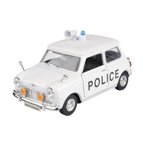 Motormax Morris Mini Cooper Police Car 1:18 Scale – Relove Oxley Motormax Morris Mini Cooper Police Car 1:18 Scale – Relove Oxley