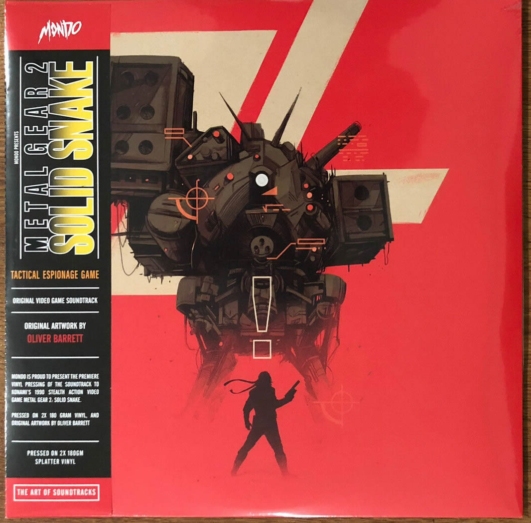 NEW - Soundtrack, Metal Gear 2: Solid Snake (Red Marble) 2LP