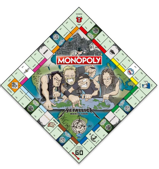 Monopoly -Metallica World Tour Edition Board Game