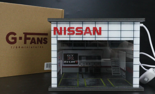 Nissan Diorama Set - 1:64 Scale