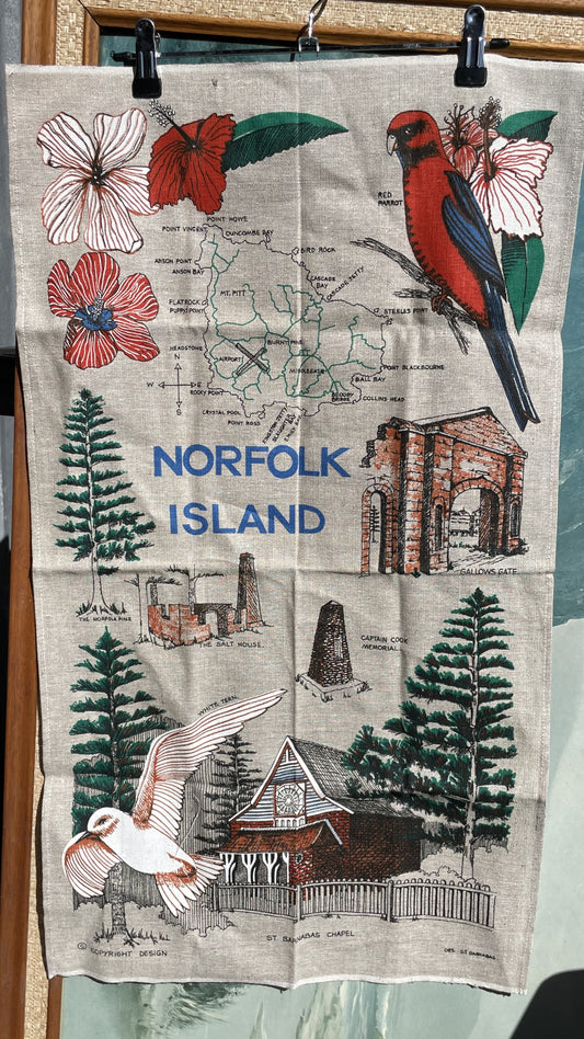 Norfolk Island Teatowel