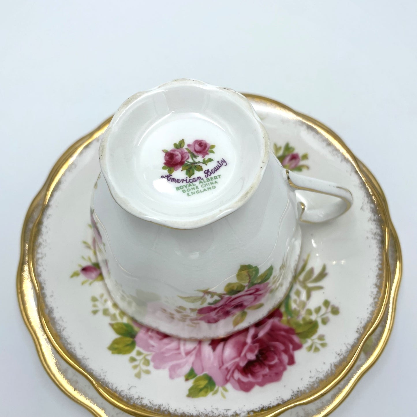 Royal Albert 'American Beauty' Trio