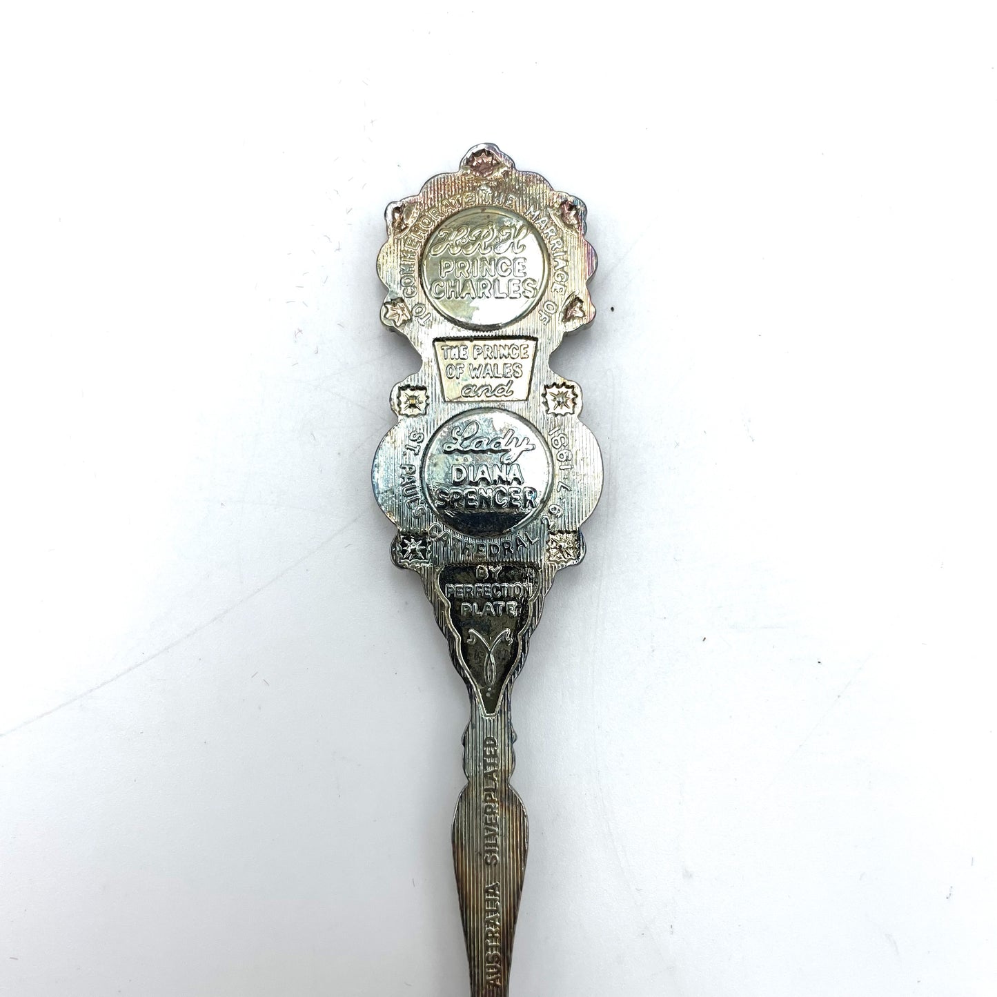 Charles and Diana Royal Wedding 1981 Collectible Spoon