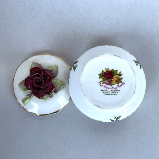 Royal Albert 'Old Country Roses' Trinket/Pill/Salt Dish - 5cm