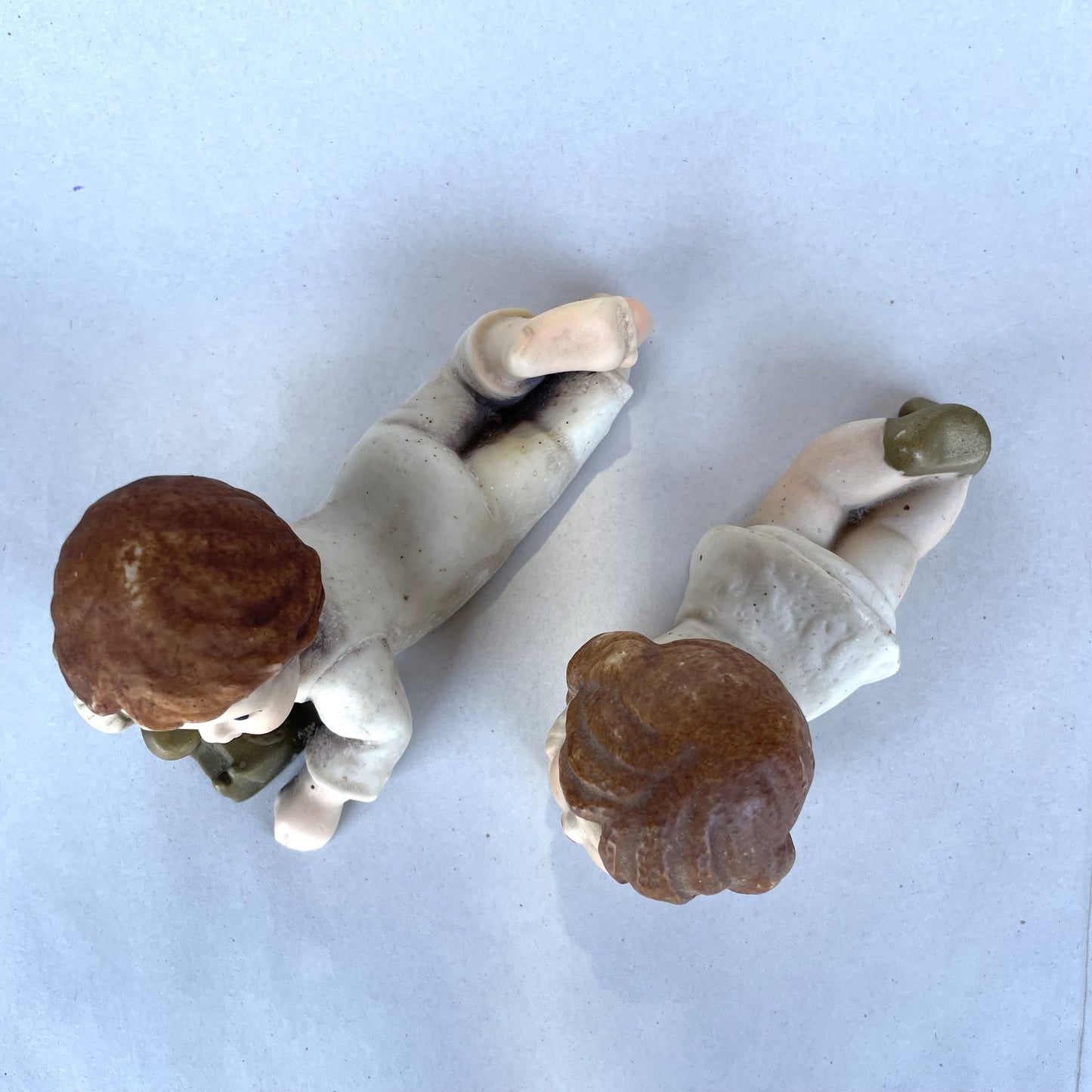 Porcelain Boy & Girl Pair - Made in Italy