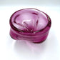 Large Pink Murano Style Glass Bowl - 19cm