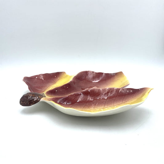 Royal Winton Grimwades Purple & Yellow Nibbles Plate - 25cm