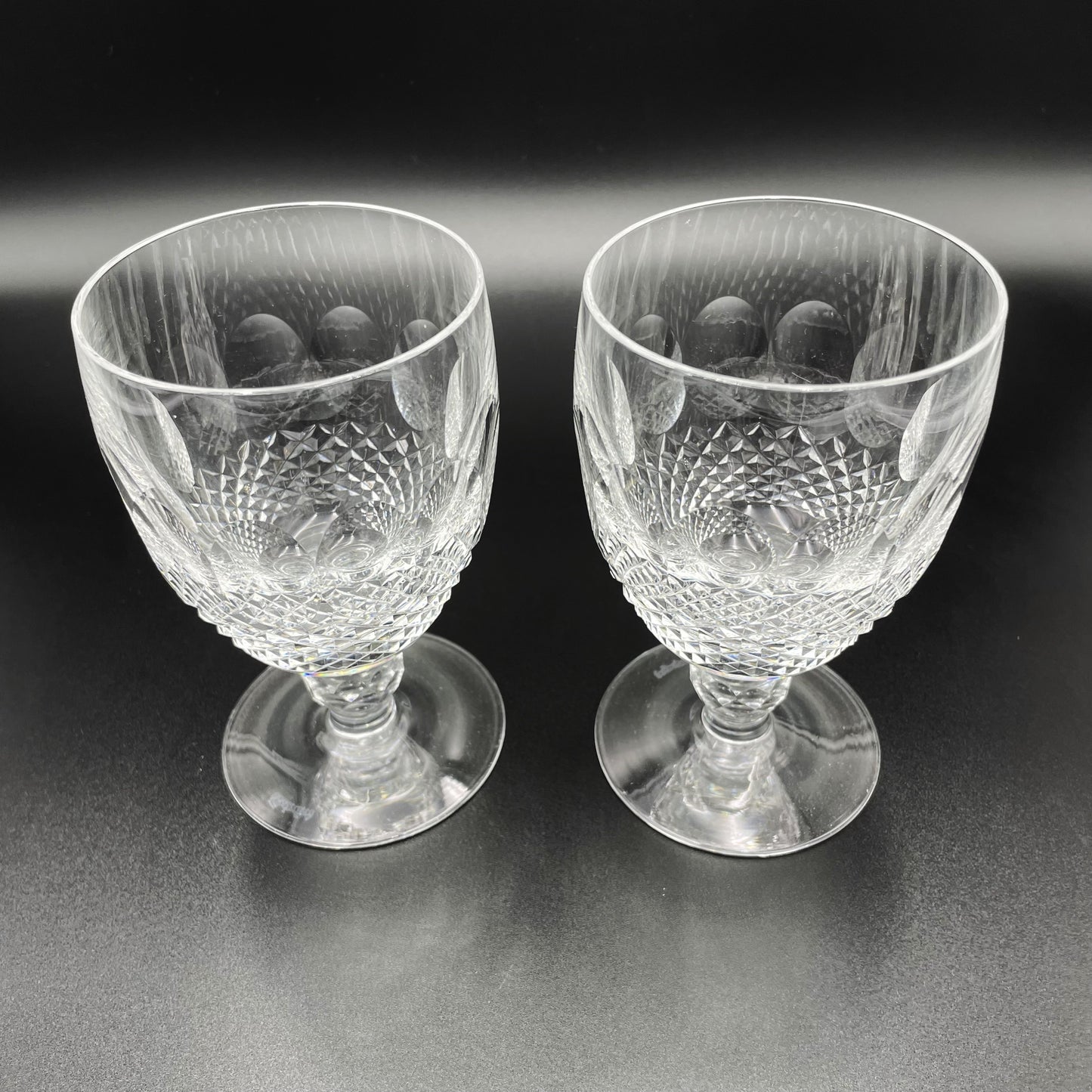 Waterford Crystal Colleen Short Stem Water Goblet Pair