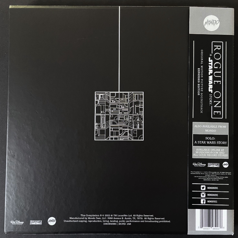 NEW - Soundtrack, Rogue One: A Star Wars Story 4LP