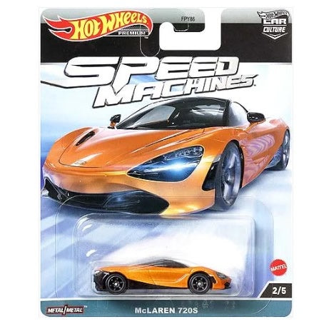 Hot Wheels Premium - Car Culture 'Speed Machines' - McLaren 720S
