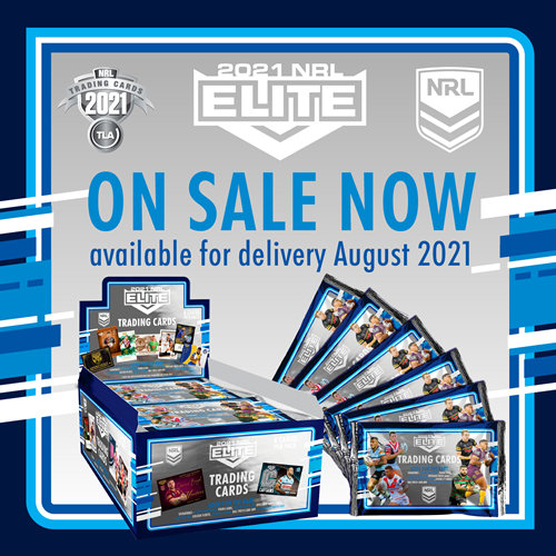 2021 NRL 'Elite' Trading Cards (Sealed Box)