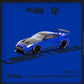 Tarmac Works - LB-Silhouette WORKS GT Nissan 35GT-RR - Candy Blue