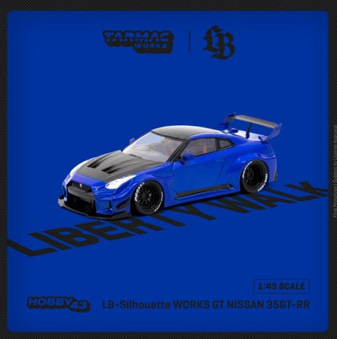Tarmac Works - LB-Silhouette WORKS GT Nissan 35GT-RR - Candy Blue