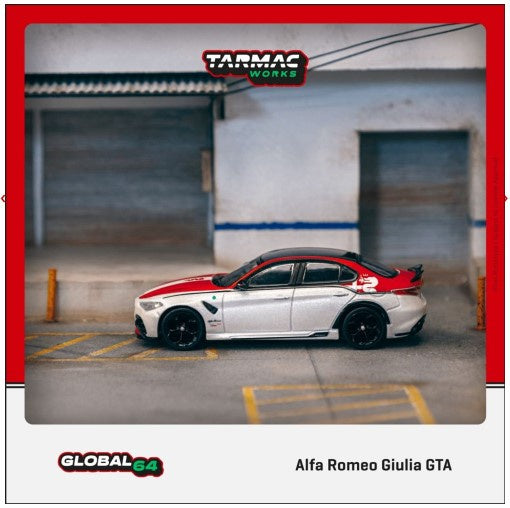Tarmac Works - Alfa Romeo Giulia GTA - Red/White