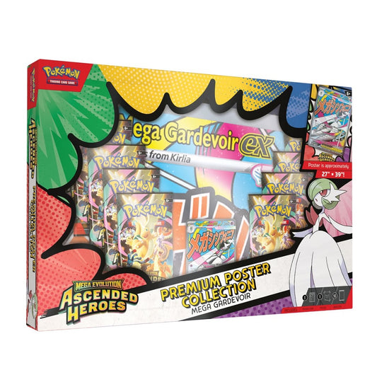 Pokemon TCG - Mega Evolution: Ascended Heroes Poster Collection - Mega Gardevoir