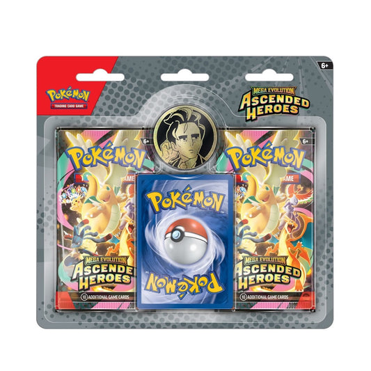 Pokemon TCG - Mega Evolution: Ascended Heroes Collection 2 Pack Blister - Erika Tangela