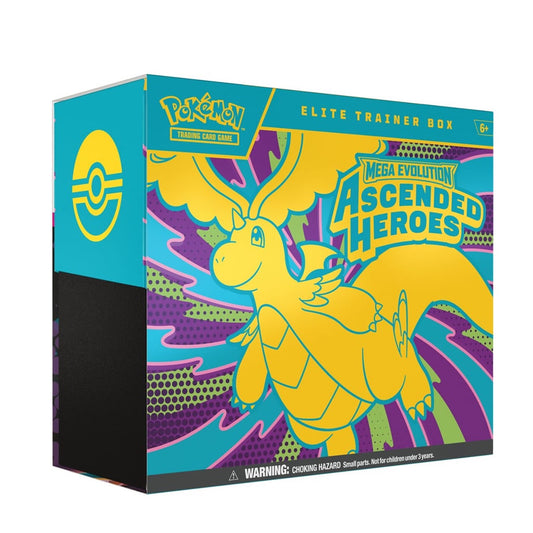 Pokemon TCG - Mega Evolution: Ascended Heroes Elite Trainer Box