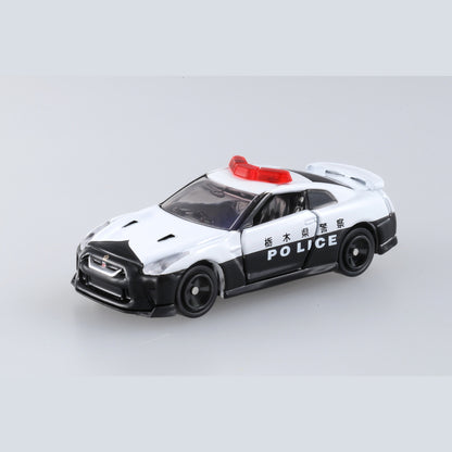TOMICA - No.105 Nissan GT-R (R35) Police Car - 1:62 Scale