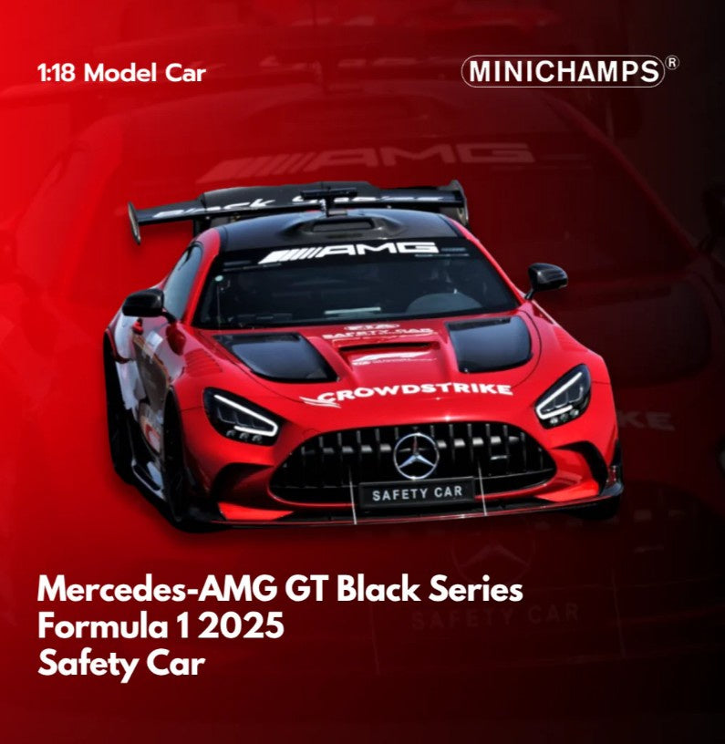 Minichamps - Mercedes-AMG GT Black Series - 2025 Formula 1 Safety Car  - 1:18 Scale