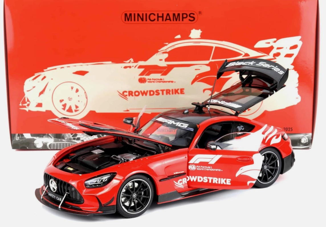 Minichamps - Mercedes-AMG GT Black Series - 2025 Formula 1 Safety Car  - 1:18 Scale