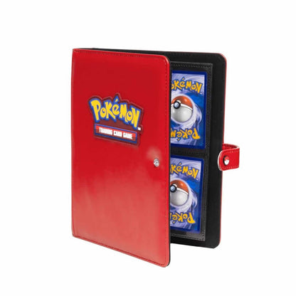 Pokemon / Ultra Pro - Premium Red Snap Binder - 4 Pocket
