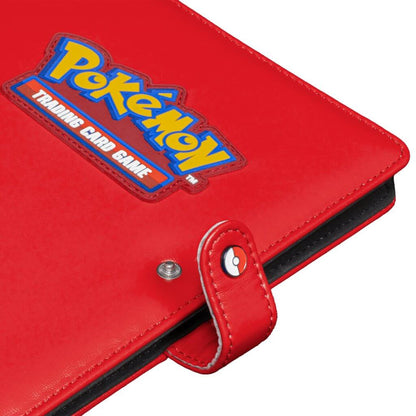 Pokemon / Ultra Pro - Premium Red Snap Binder - 4 Pocket