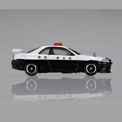 TOMICA - No.1 Nissan Skyline GT-R (BNR34) Police Car - 1:62 Scale