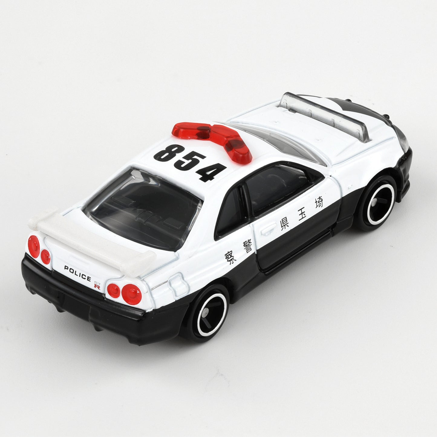 TOMICA - No.1 Nissan Skyline GT-R (BNR34) Police Car - 1:62 Scale