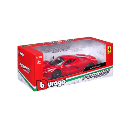 Bburago - Ferrari Race & Play - 2016 Ferrari 488 GTB (Red) - 1:18 Scale