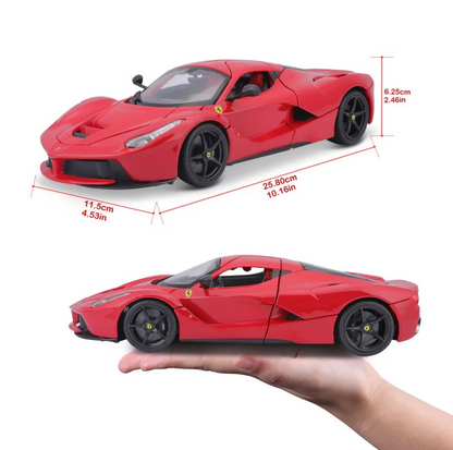 Bburago - Ferrari Race & Play - 2016 Ferrari 488 GTB (Red) - 1:18 Scale