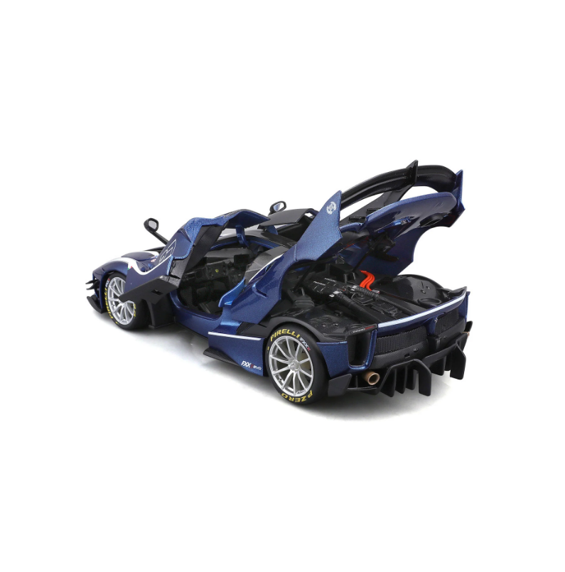 Bburago - Ferrari Race & Play - 2018 Ferrari FXX K EVO #27 (Blue) - 1:18 Scale
