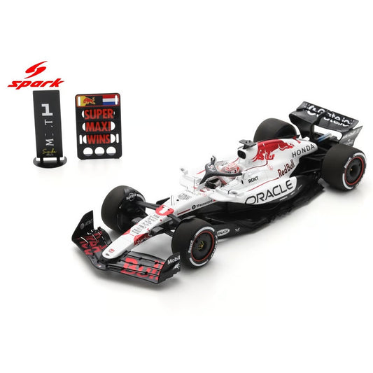 Spark - Oracle Red Bull Racing RB21 Formula 1 F1 - Japan GP 2025 Winner with Pit Board - #1 Max Verstappen - 1:18 Scale