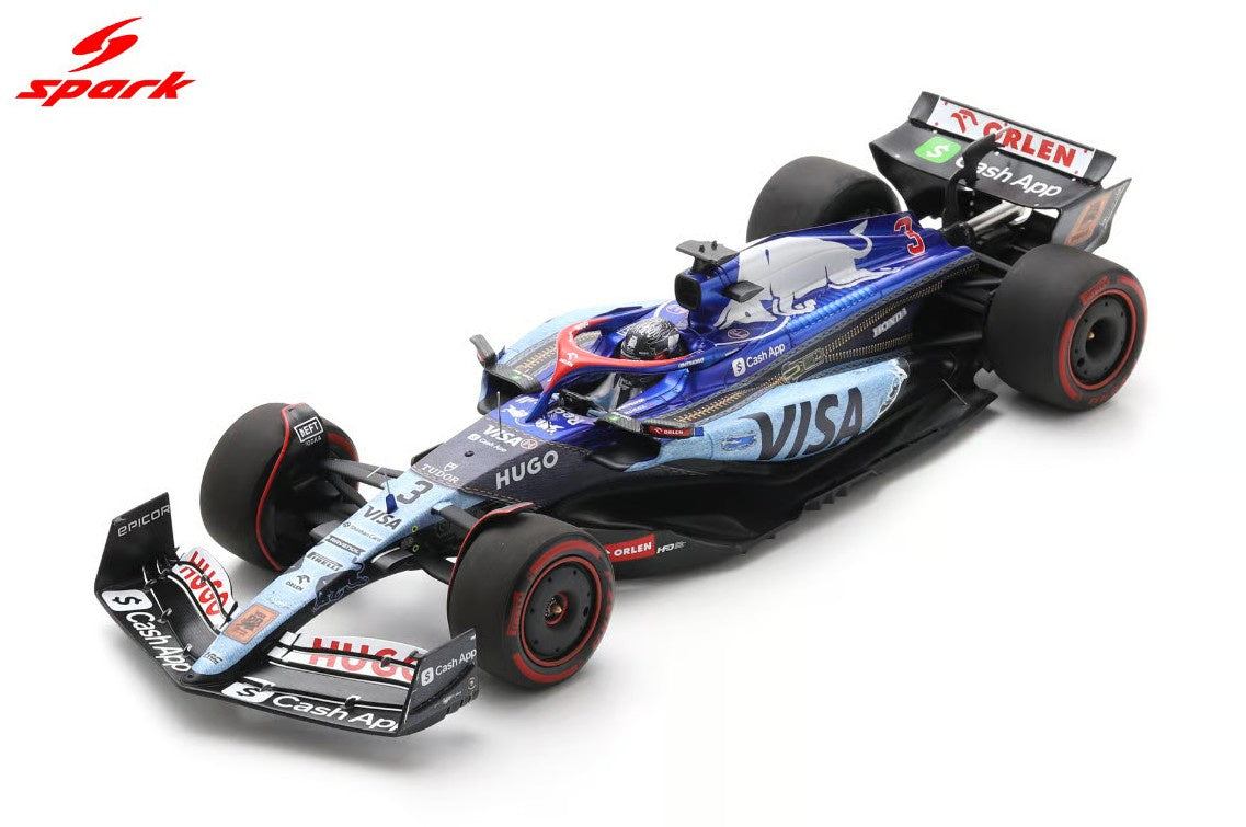 Spark - Visa Cash App RB Formula 1 Team F1 - Singapore GP 2024 'Last Race' - #3 Daniel  Ricciardo