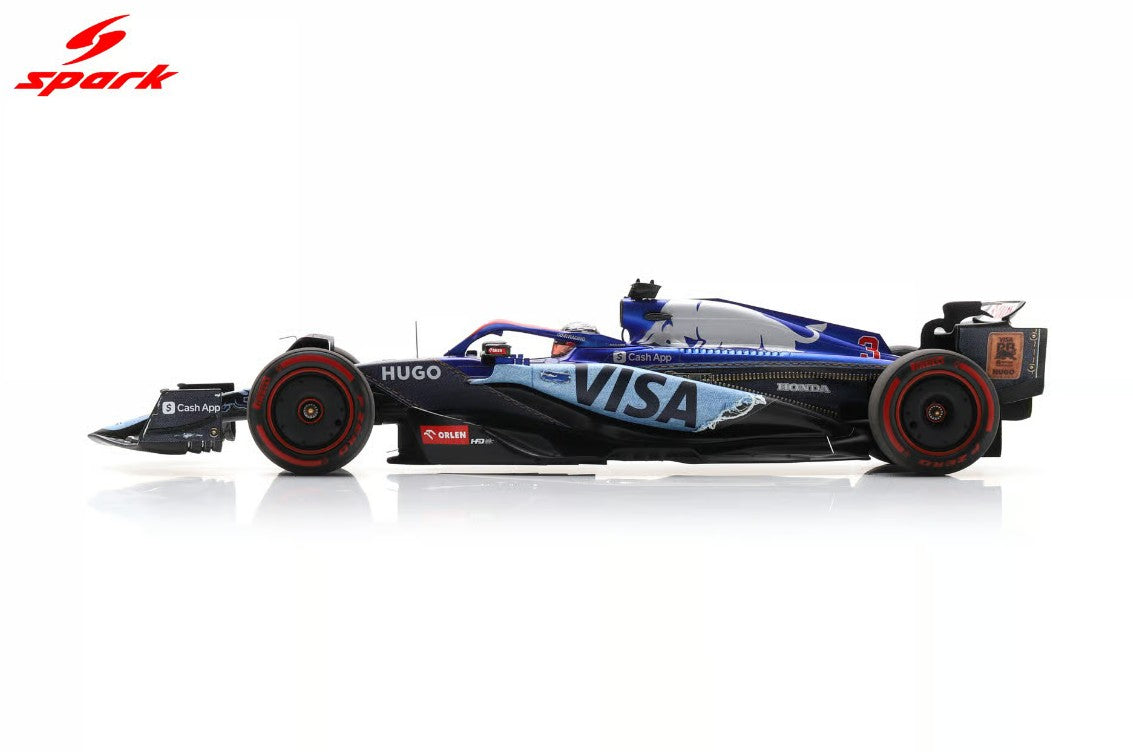 Spark - Visa Cash App RB Formula 1 Team F1 - Singapore GP 2024 'Last Race' - #3 Daniel  Ricciardo