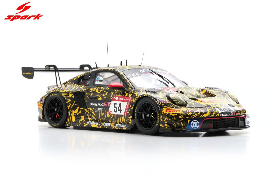 Spark - Porsche 911 GT3 R Type 992 #54 24h Nürburgring 2023 -1:18 Scale