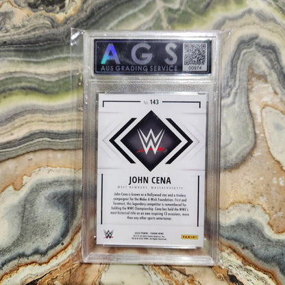 Graded Card - 2022 Panini Campions #143 John Cena