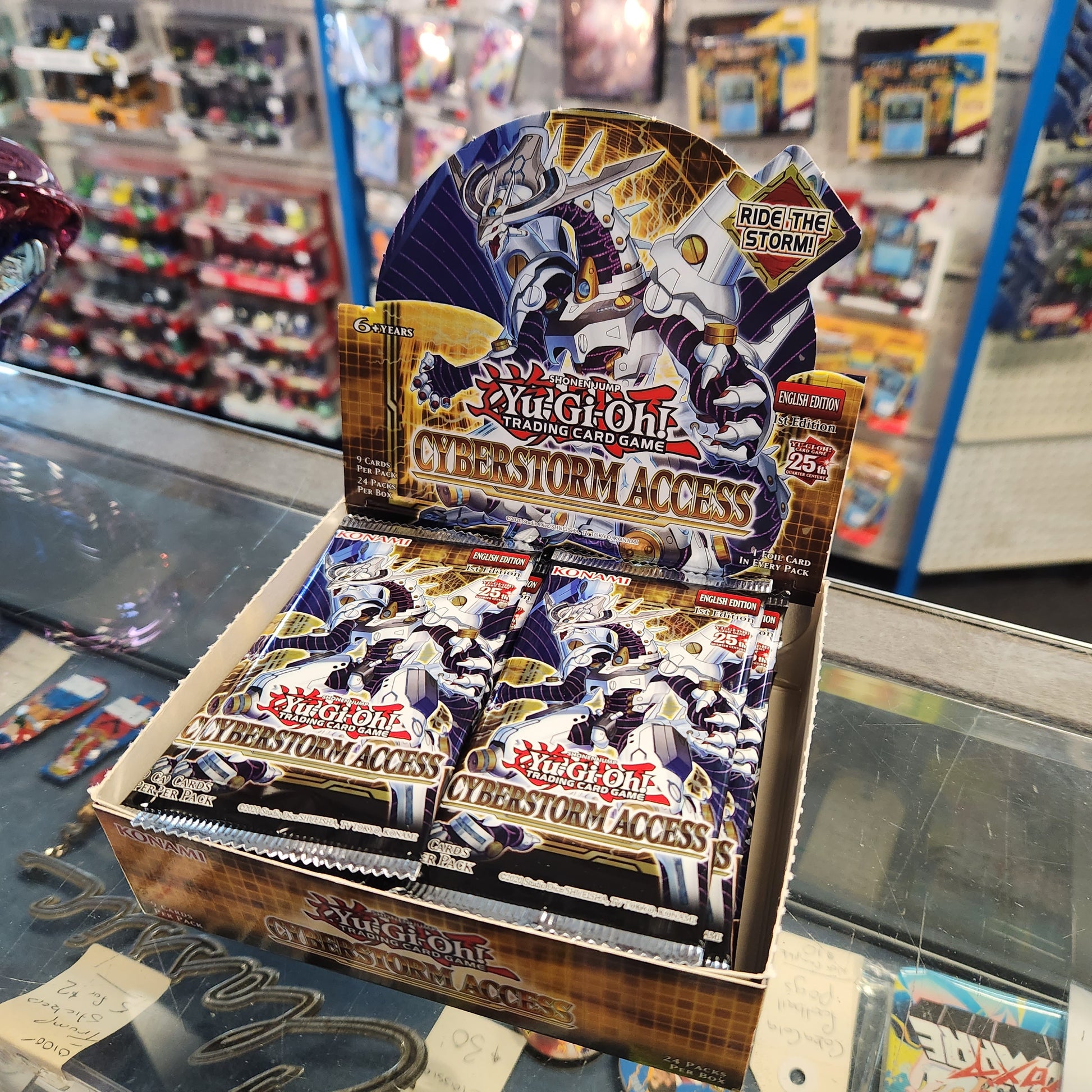 Yu-Gi-Oh! - Cyberstorm Access Booster - 9 Card Pack Relove Oxley - Vintage, Vinyl & Collectibles Yu-Gi-Oh! - Cyberstorm Access Booster - 9 Card Pack Relove Oxley - Vintage, Vinyl & Collectibles