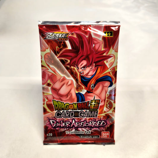 Dragon Ball Super Card Game Zenkai Series Power Absorbed Booster (1 Pack / 12 Cards)