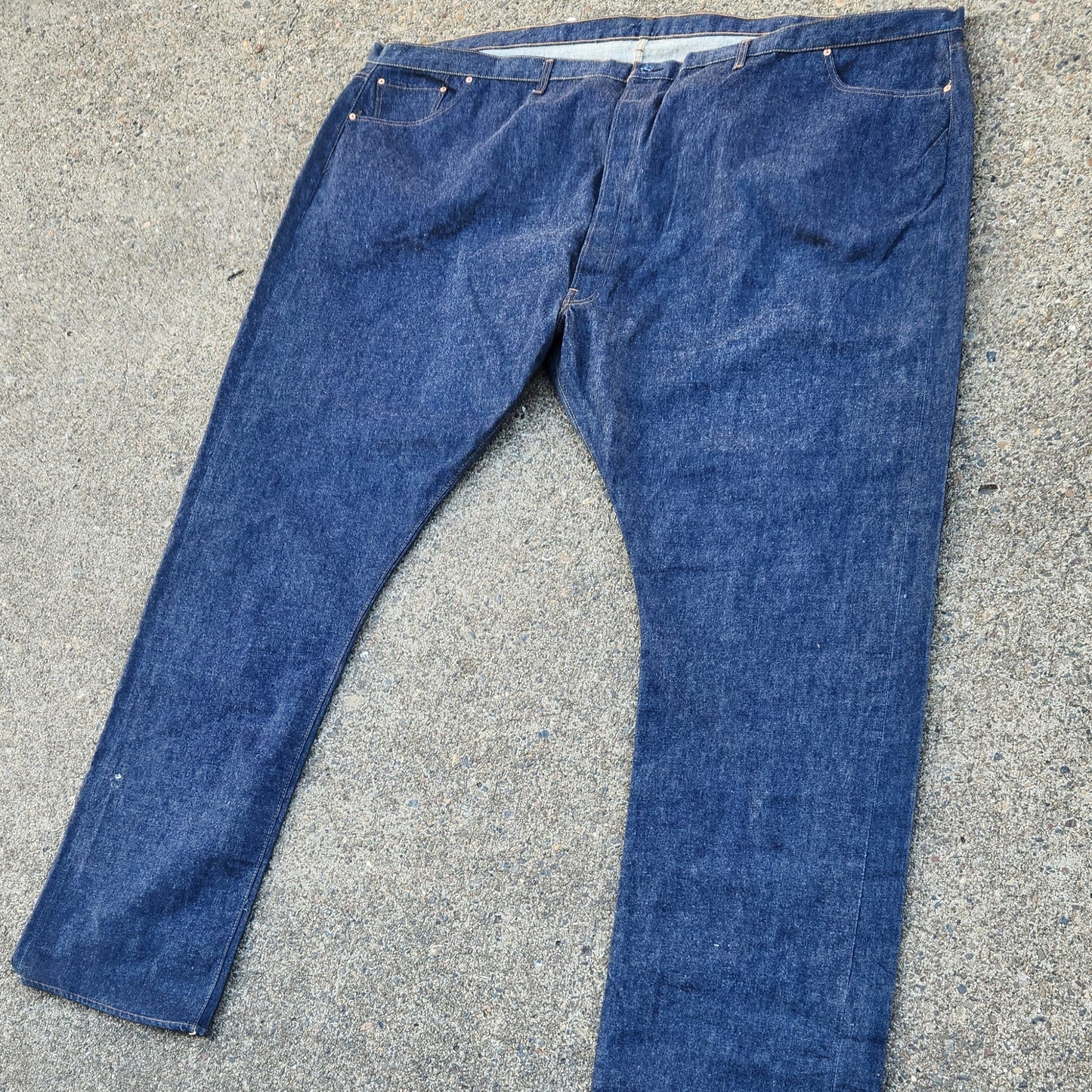 Giant Vintage Levi's 501 Shrink to Fit Store Display Jeans