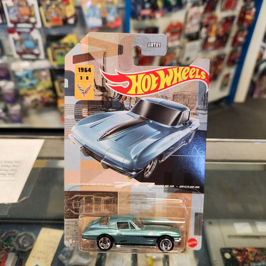 Hot Wheels - 'Corvette 70 Years' Series - '64 Corvette Stingray