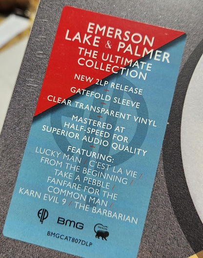 NEW - Emerson Lake & Palmer, The Ultimate Collection (Clear) 2LP