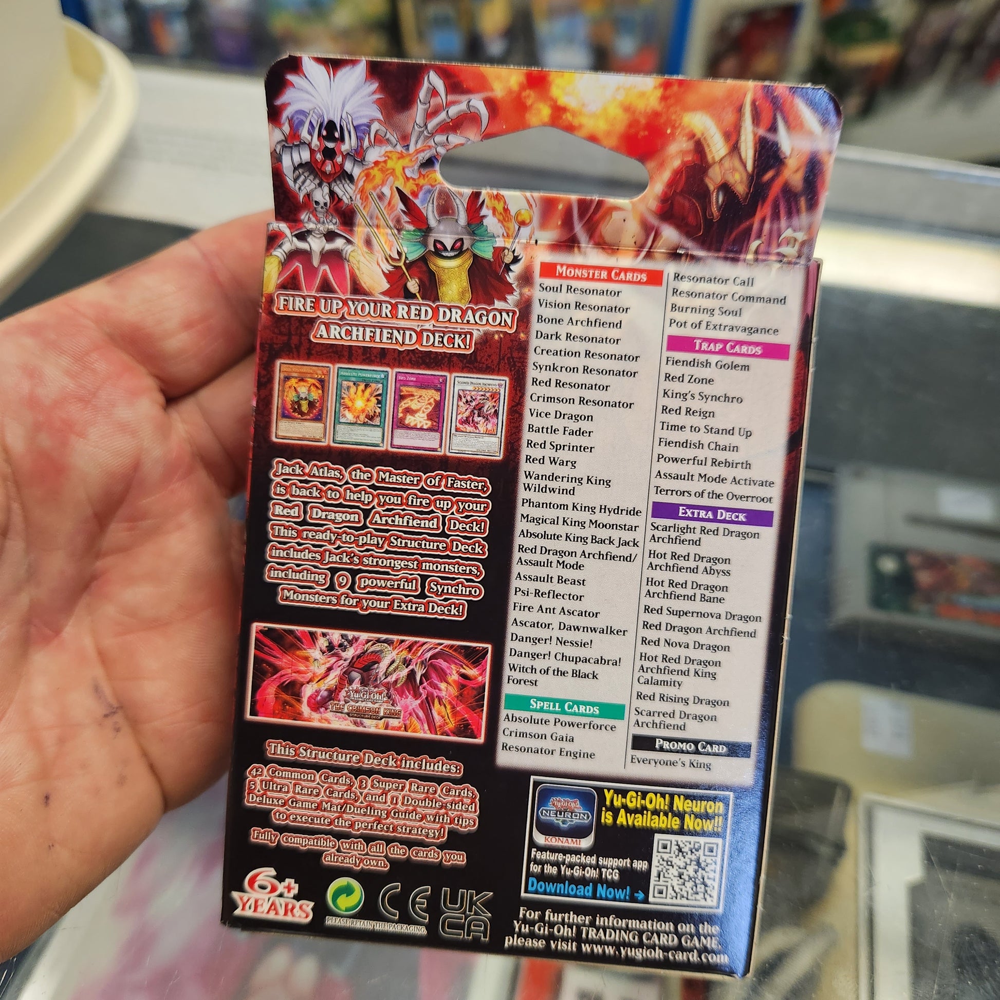 Yu-Gi-Oh! - Stuctured Deck: The Crimson King Relove Oxley - Vintage, Vinyl & Collectibles Yu-Gi-Oh! - Stuctured Deck: The Crimson King Relove Oxley - Vintage, Vinyl & Collectibles
