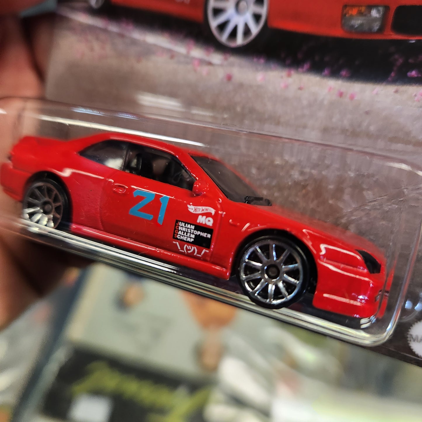 Hot Wheels - Theme Automotive - Japan Imports - '98 Honda Prelude (Red)