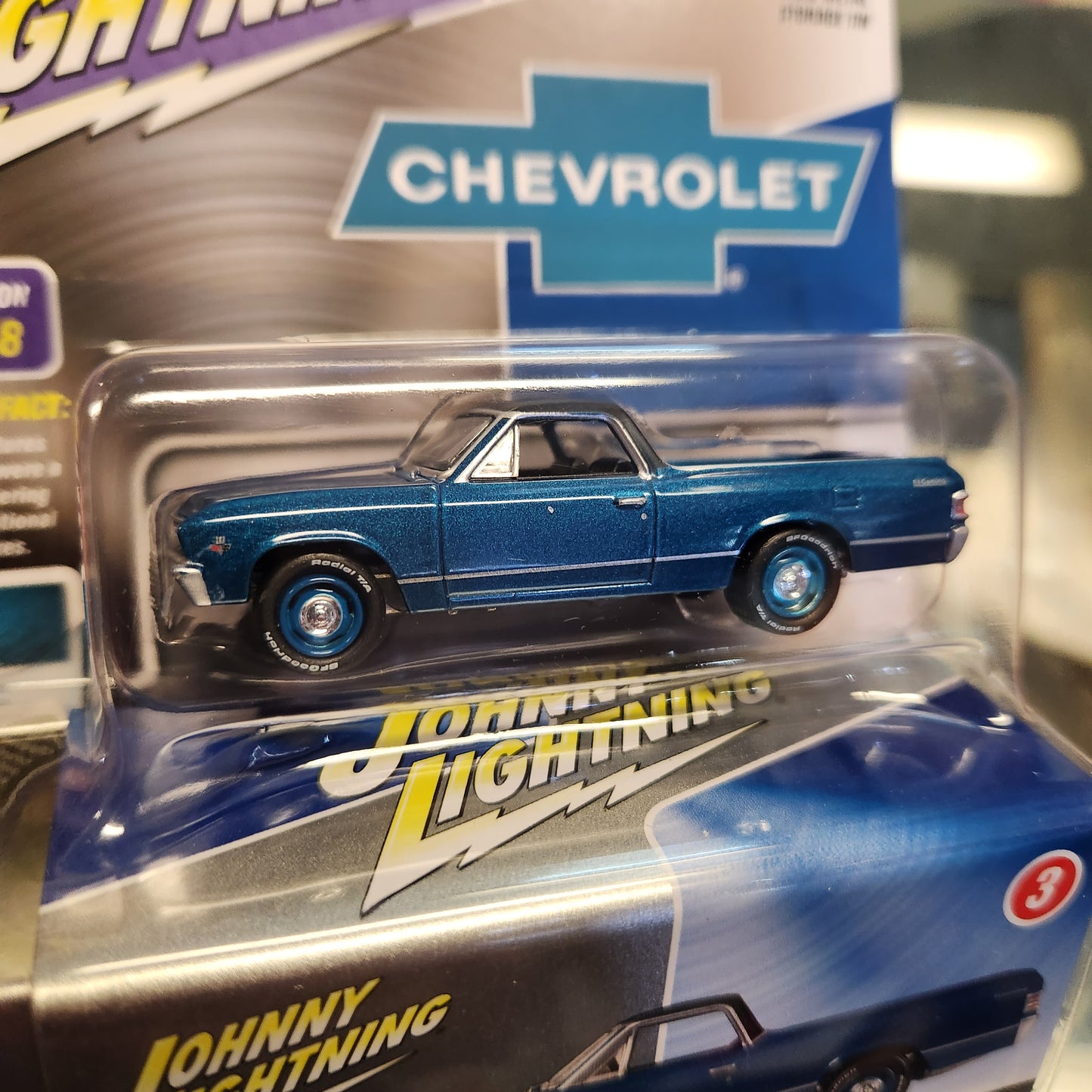 Johnny Lightning - 2022 Collector Tin R1 Vers. A - 1967 Chevy El Camino